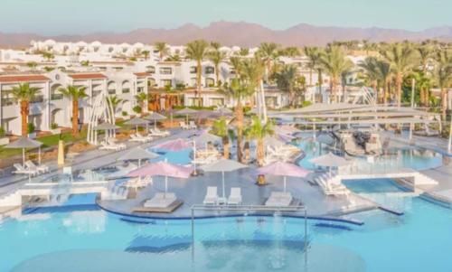 an artist rendering of the pool at the resort at Sharm dreams vacation club in Sharm El Sheikh