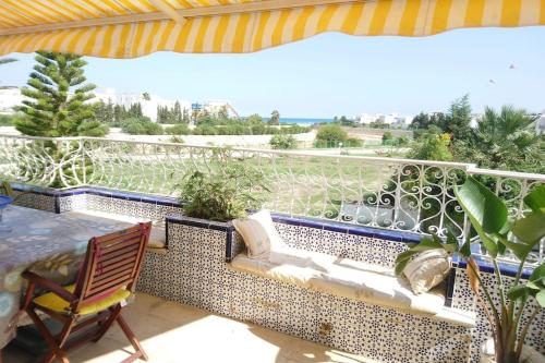Maison pied dans l'eau à résidence Jinène Hammamet