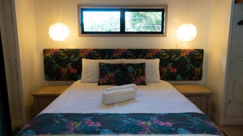 Кровать или кровати в номере Casa Del Sol - 2 Villas -16 pax