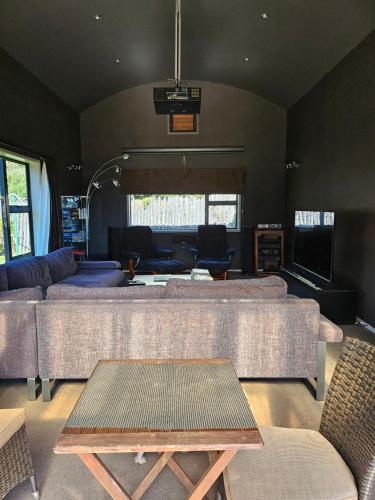 Χώρος καθιστικού στο Heta Road B&B