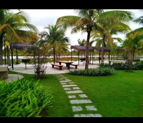 Zahrada ubytování Resort Ori Vinhomes Grand Park tp Thủ Đức , 3giường 2WC