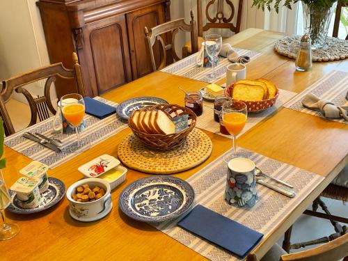 Možnosti raňajok pre hostí v ubytovaní Les Néreides