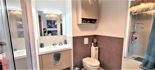 Ένα μπάνιο στο Appartement les Issambres