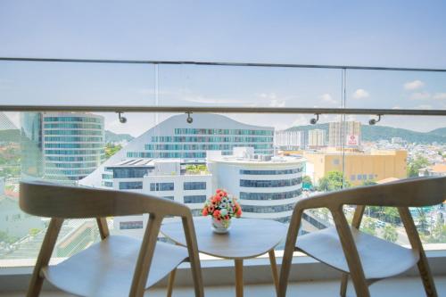 Balkón nebo terasa v ubytování The Sóng Condotel in Vung Tau City - The Sóng Real Company