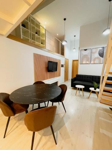 Carretas dúplex interior
