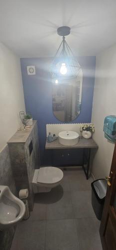 Ένα μπάνιο στο Villa Ileana