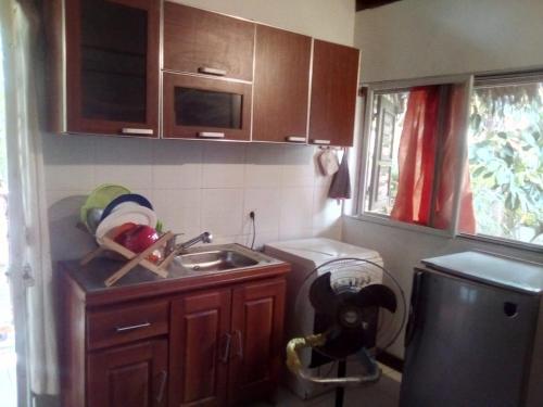 Dapur atau dapur kecil di Mauro Lodge