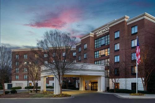 a rendering of the front of a hotel at Homewood Suites by Hilton Davidson in Davidson