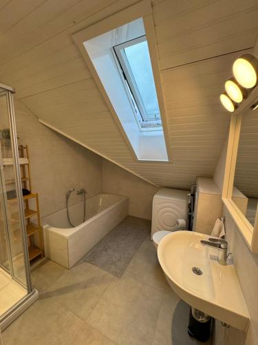Ванная комната в Odenwaldpanorama