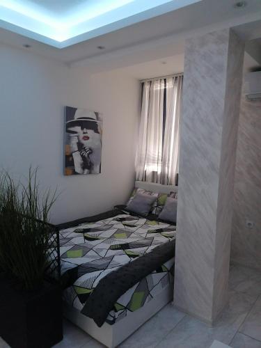 a bedroom with a bed in a room at DIV Bor in Bor