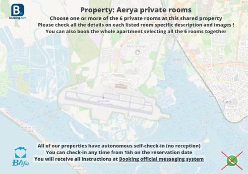 una mappa della ristrutturazione proposta del parco dei Reggenti di BLife Aerya private rooms a Faro
