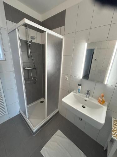 Koupelna v ubytování Babsi Appartments - leben am Land
