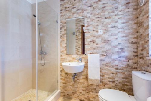 Et badeværelse på Beautiful house in Costa Vicentina
