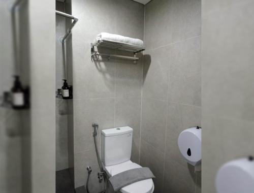 A bathroom at The Cozy Rooms at The Ayoma Residence, BSD Serpong