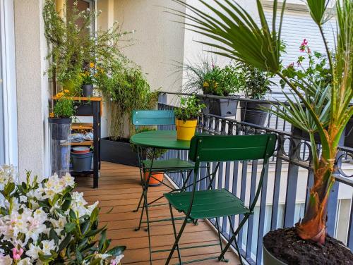 Photo de la galerie de l'établissement Cosy spacieux appartement balcon - Ourcq Paris 19, à Paris