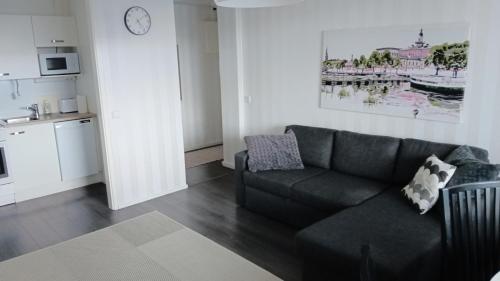 Una cocina o zona de cocina en City center apartment with late check-in and -out