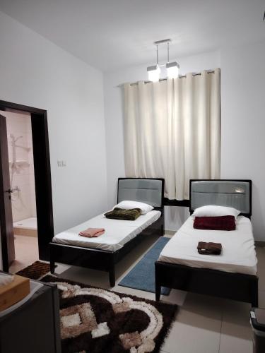 Een bed of bedden in een kamer bij A private room