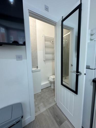 Kúpeľňa v ubytovaní Studio Flat 2A central Colwyn Bay