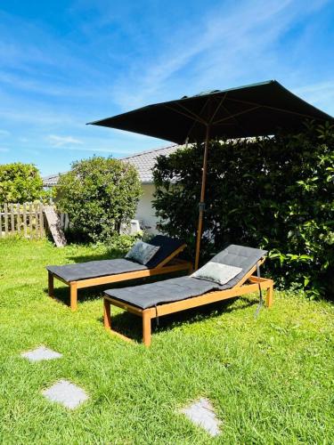 Villa Lutèce - Casadibastia - Vue merにある庭