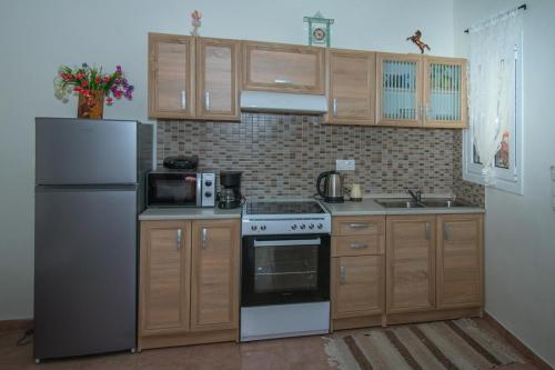 Η κουζίνα ή μικρή κουζίνα στο Monopoli home