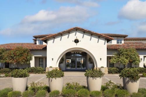 a rendering of the front of a building at Residence Inn by Marriott Santa Barbara Goleta in Santa Barbara