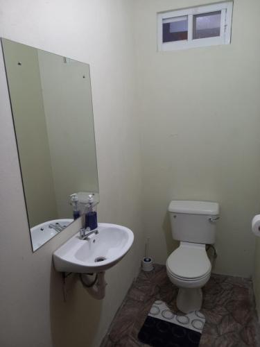 Un baño de Parakeet Hideaway