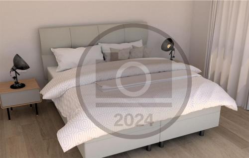 Voodi või voodid majutusasutuse 4 Bedroom Stunning Home In Poljica Brig toas
