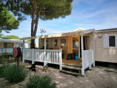 Mobil-home au Camping familial 4 étoiles Les Sables d'Or