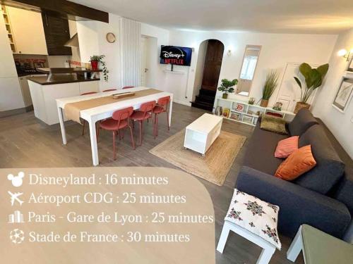 La chaumière de Walt : Petite maison proche Disney