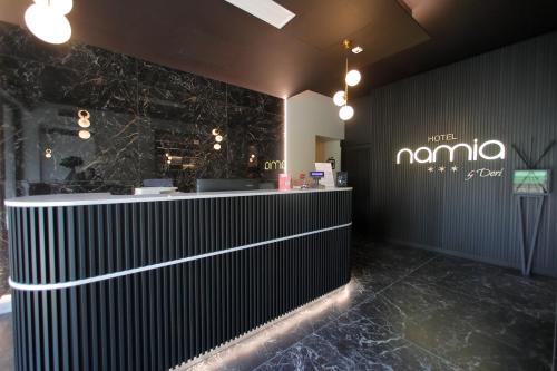 Certifikát, hodnocení, plakát nebo jiný dokument vystavený v ubytování Hotel Namia by Dori
