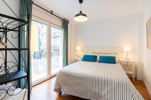 Postel nebo postele na pokoji v ubytování SN Parking Incluido 4Bd 2Bth Excelente Ubicacion