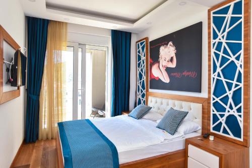 Postel nebo postele na pokoji v ubytování New Chill and Go Apartments