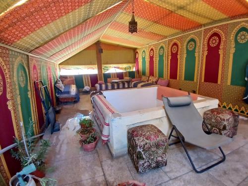 Un lugar para sentarse en Riad Dar Lemdrssa