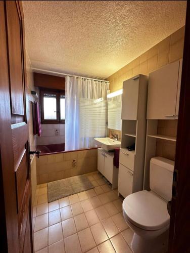 Koupelna v ubytování Appartement 4 p Centre Villars