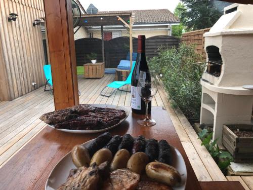 Maison bassin d'Arcachon 8 personnes, SPA, promo août