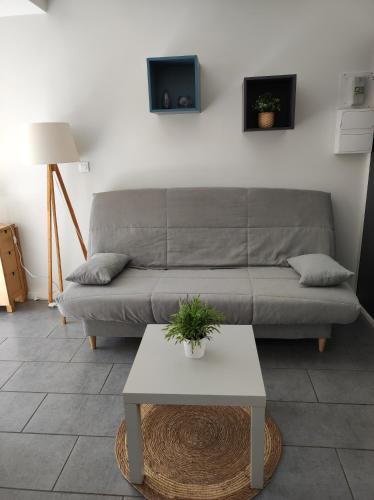 F2 50m de la mer avec parking privé