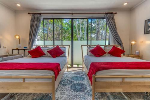 Katil atau katil-katil dalam bilik di Adora's Place - Luxury Suite