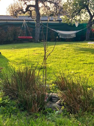 Taman di luar Glamping Karavan u Konopiště