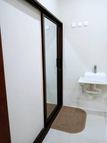 Koupelna v ubytování Tulsas Apartments