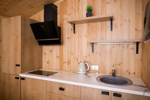 Dapur atau dapur kecil di Antari Project