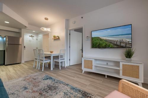 Η κουζίνα ή μικρή κουζίνα στο Pool view apartment near Epic Universe and Universal Studios