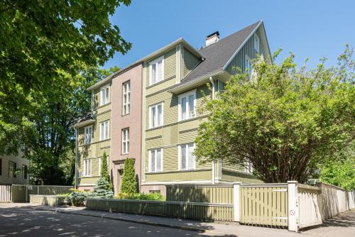 Budova, kde se apartmán nachází