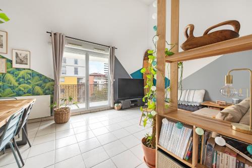 Le Surf : Triplex (T4) parking, rooftop et clim