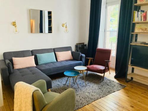 Appt de charme T3 50m2 hypercentre Cauterets