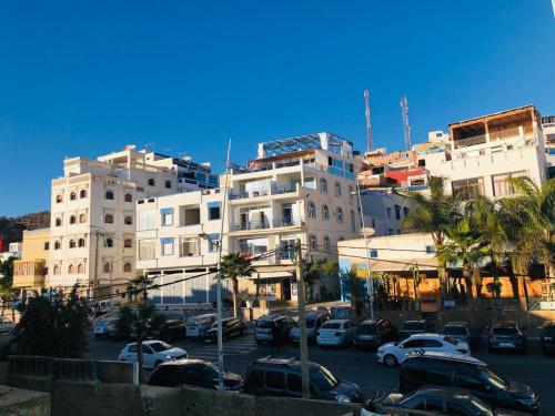 Το κτήριο όπου στεγάζεται  το διαμέρισμα