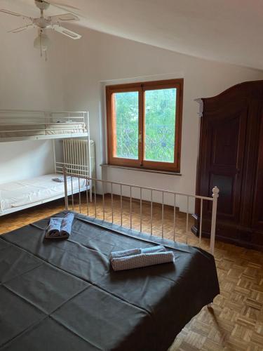 Postel nebo postele na pokoji v ubytování I Due Cervi