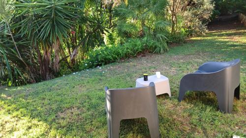 Zahrada ubytování Chez Lyly et Lolo, logement indépendant chez l'habitant