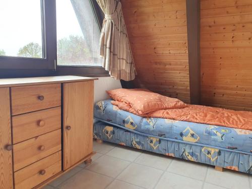 Postel nebo postele na pokoji v ubytování Nurdachhaus AUSZEIT