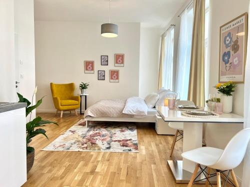 Posezení v ubytování Treetess City Centre Prague Apartments
