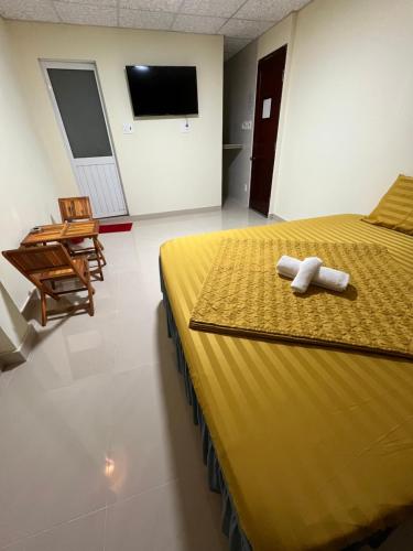 Voodi või voodid majutusasutuse Nhà Nghỉ Thiên Phú 2 toas